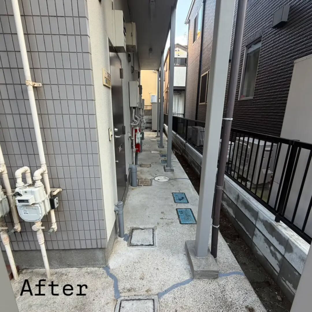 市川市のアパートでメンテナンス工事を行いました✨