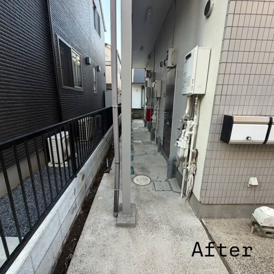 市川市のアパートでメンテナンス工事を行いました✨